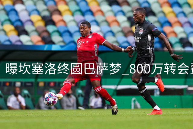 曝坎塞洛终圆巴萨梦 800万转会费敲定两年合约